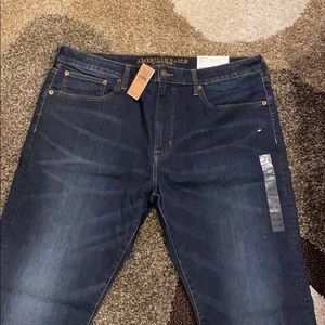 American Eagle jeans, 38x30, relaxed straight